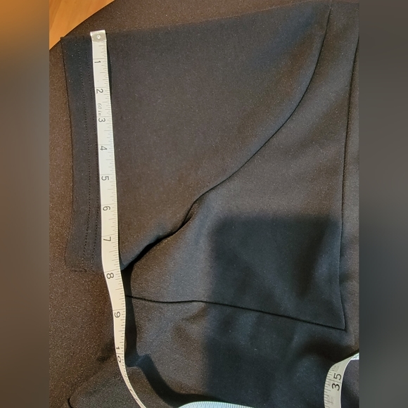 Chicwe Women's Stretch Black Sort Sleeved Dress 2X Scarf NWT‎ - Picture 10 of 13